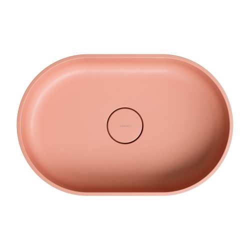 Omnires OVO M+ umywalka nablatowa 55x36 coral OVOUNCO