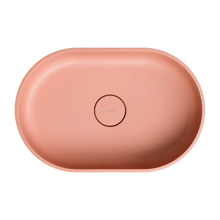 Omnires OVO M+ umywalka nablatowa 55x36 coral OVOUNCO