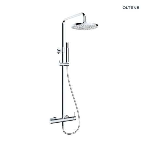 Oltens MOLLE system prysznicowy natynkowy chrom 36504100
