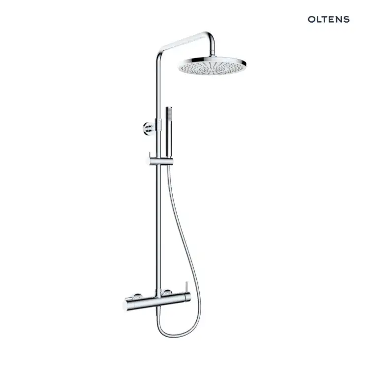 Oltens MOLLE system prysznicowy natynkowy chrom 36504100