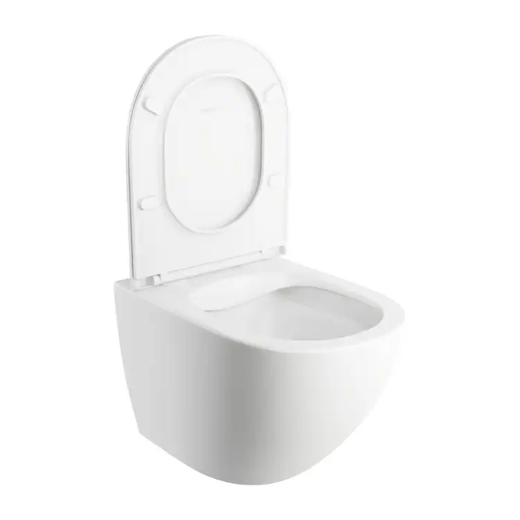 Omnires OTTAWA miska WC + deska wolnoopadająca SLIM biały mat
