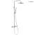 Oltens atran system prysznicowy natynkowy z termostatem chrom 36500100