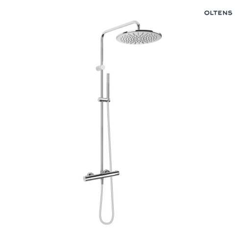 Oltens BORAN system prysznicowy natynkowy z termostatem chrom 36502100