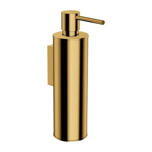 Omnires MODERN PROJECT dozownik mydła w płynie wiszący złoty połysk MP60721GL