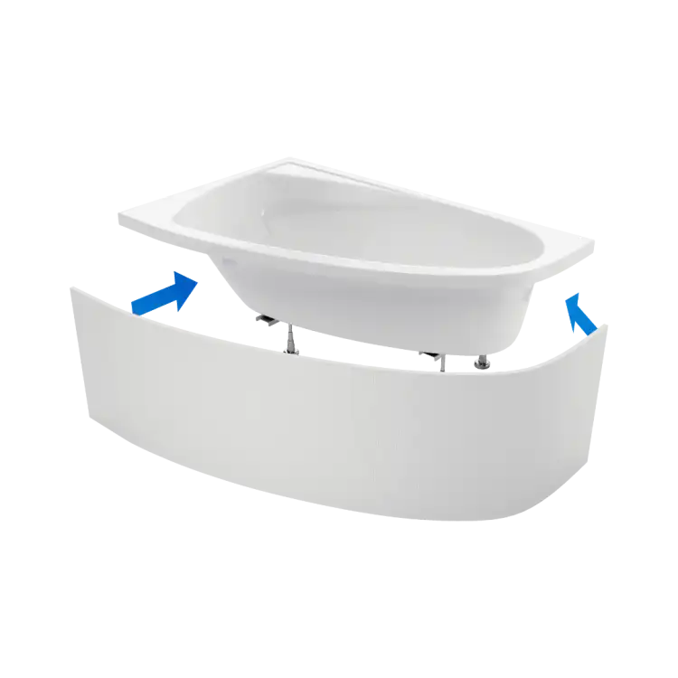 Excellent FLEX system obudowa wanny narożnej OBEX.N.250WH
