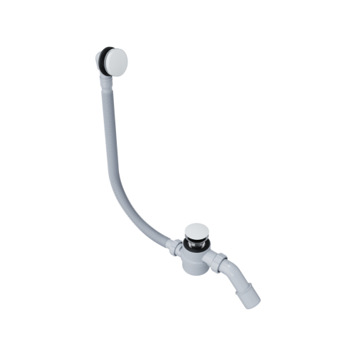 Excellent MOLI przelew wannowy czyszczony od góry biały połysk 100 cm ARIN.3210WH