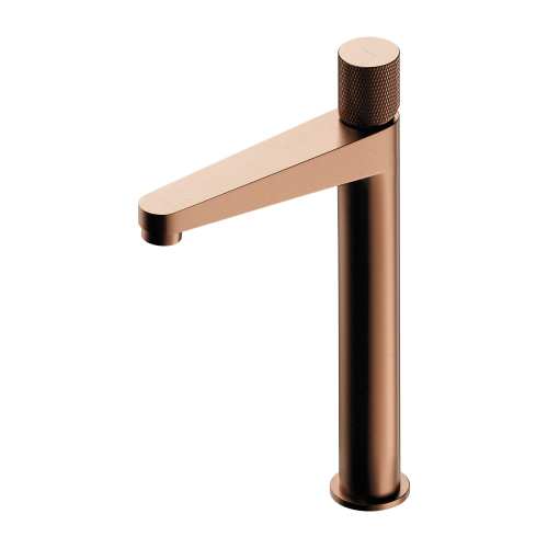 Omnires CONTOUR bateria umywalkowa wysoka miedź szczotkowana CT8012CPB