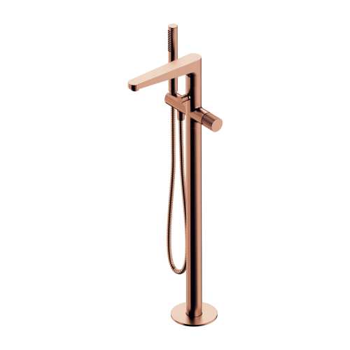 Omnires CONTOUR bateria wannowa wolnostojąca miedź szczotkowana CT8033CPB