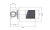 Omnires CONTOUR system bidetowy podtynkowy miedź szczotkowana SYSCTBI1CPB