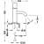Tres STUDY bateria umywalkowa czarny mat 26190301NM