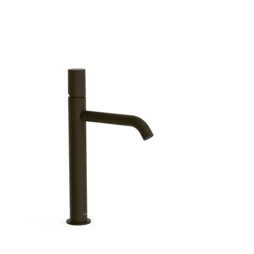 Tres STUDY bateria umywalkowa średnia czerń matowa 26130701KMB