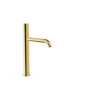 Tres STUDY bateria umywalkowa średnia złoty połysk 26130701OR