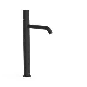 Tres STUDY bateria umywalkowa wysoka czarny mat 26130801NM