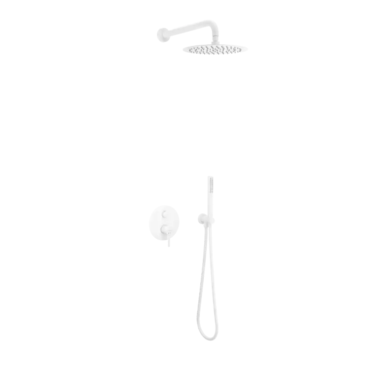 Excellent Pi zestaw prysznicowy podtynkowy 3- wyjścia bialy mat AREX.SET.1247WH