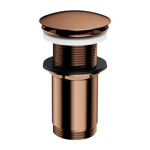 Omnires korek KLIK-KLAK do umywalki bez przelewu miedź połysk A716CP