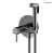 Oltens MOLLE bateria bidetowa podtynkowa grafit 31100400