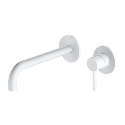 Omnires Y bateria umywalkowa podtynkowa 200 mm biały mat bez elementu podtynkowego Y1215HLROWM