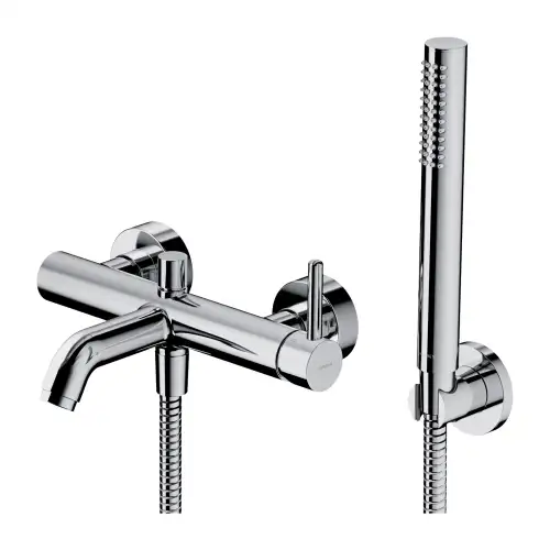 Omnires Y bateria wannowa kpl. miedź chrom Y1231CR