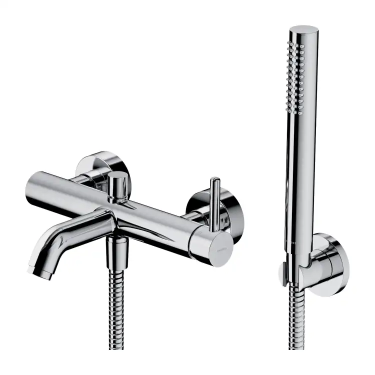Omnires Y bateria wannowa kpl. miedź chrom Y1231CR