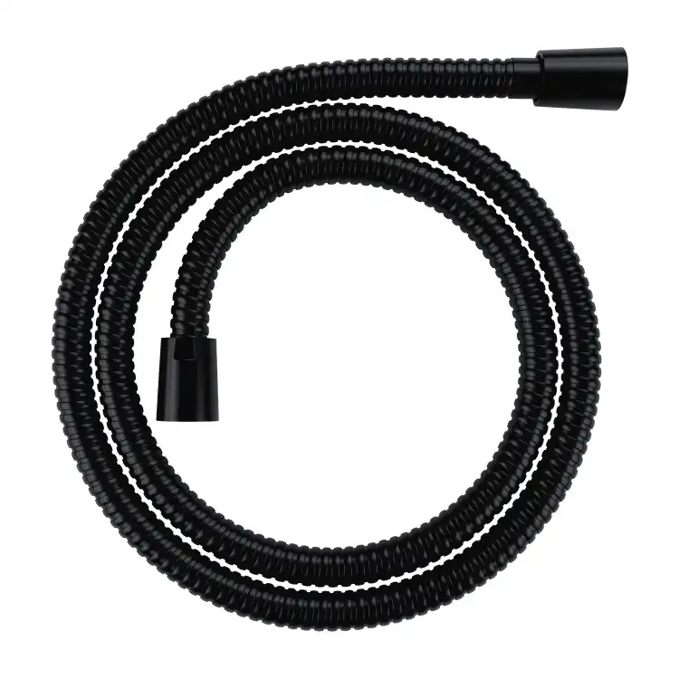 Omnires wąż prysznicowy 125 cm czarny mat 022-XBL