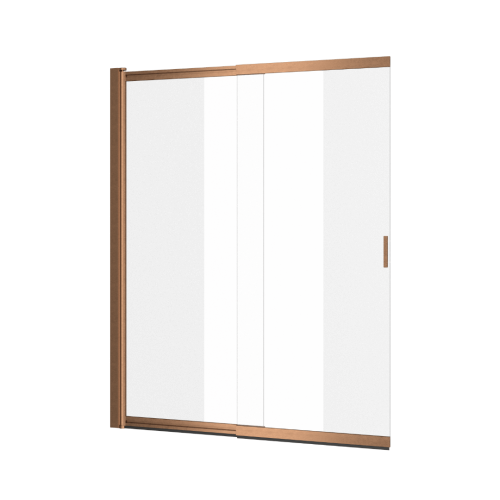 Excellent LINER miedziany szczotkowany parawan nawannowy suwany 110/140 KAEX.2960.1100.LP