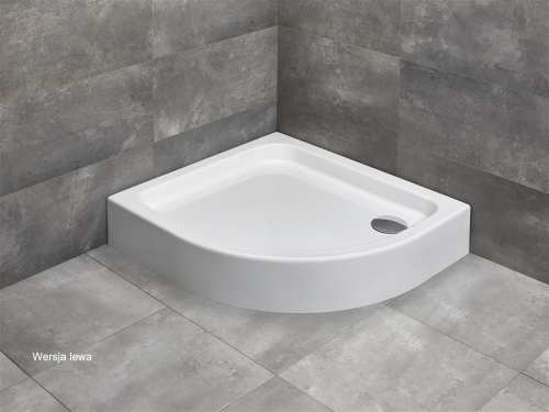 Radaway SIRIOS E COMPACT biały 80x90 Lewy SBE8917-1L