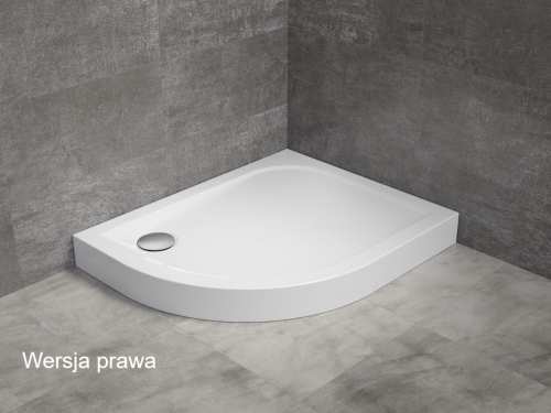 Radaway DELOS E COMPACT biały Prawy