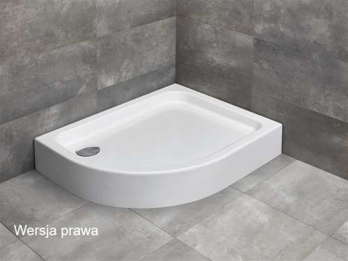 Radaway LAROS E COMPACT biały 100x80 prawy