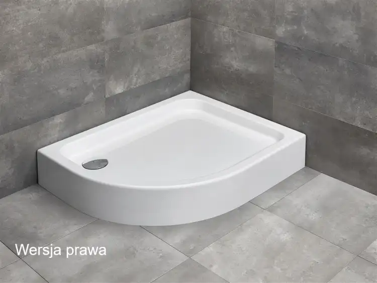 Radaway LAROS E COMPACT biały 100x80 prawy