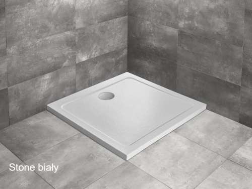 Radaway DOROS C brodzik Stone bialy