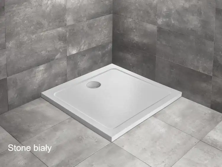 Radaway DOROS C brodzik Stone bialy