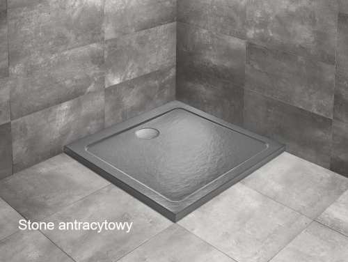 Radaway DOROS C brodzik Stone antracytowy