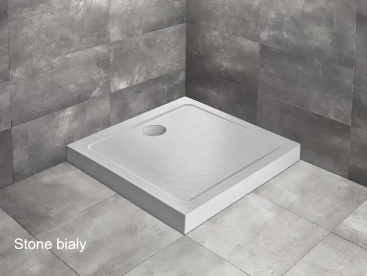 Radaway DOROS C COMPACT brodzik Stone bialy
