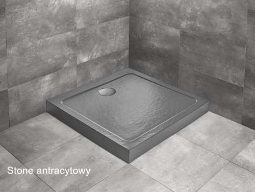 Radaway DOROS C COMPACT brodzik Stone antracytowy