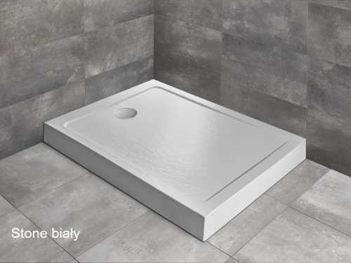 Radaway DOROS F COMPACT brodzik z obudową  stone biały