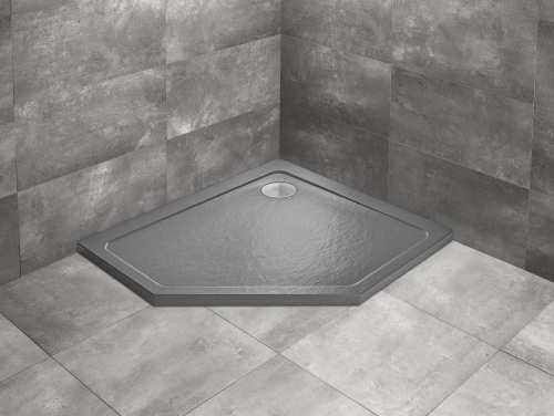Radaway DOROS PT E brodzik 100x80 stone antracytowy prawy