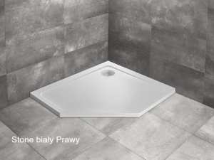 Radaway DOROS PT E brodzik 100x90 stone biały prawy SDRPT1090-01-04SR