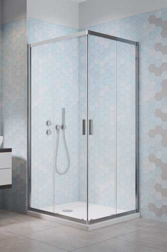 Radaway ALIENTA kabina drzwi suwane chrom