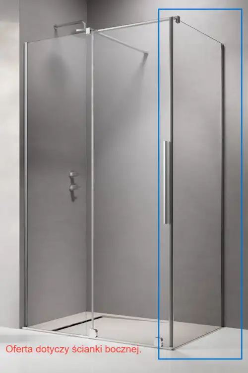 Radaway FURO KDJ S1  ścianka boczna