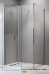 Radaway  FURO ścianka stała drzwi 480 mm szkło przejrzyste 8 mm 10110480-01-01
