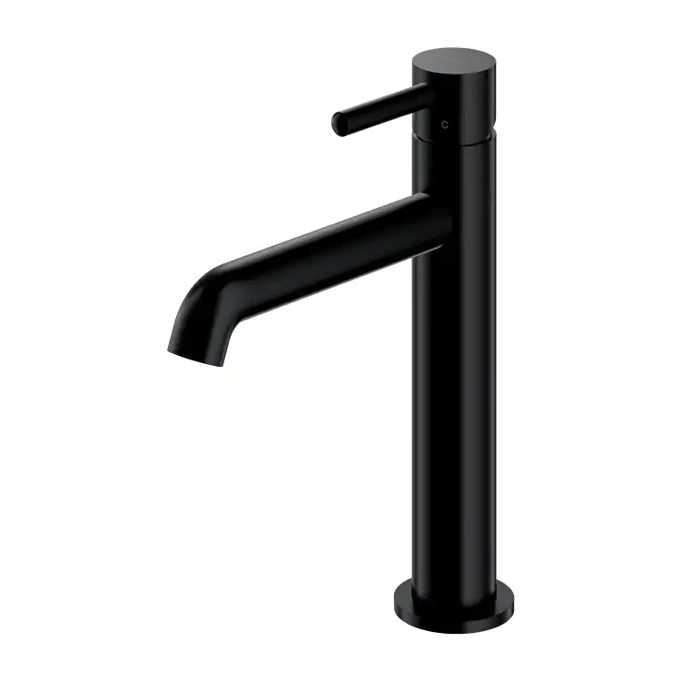Omnires Y bateria 23 cm umywalkowa czarny półmat Y1212CBL