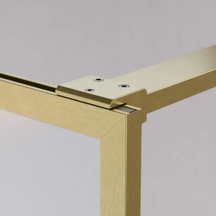 Radaway MODO F II walk-in złoty szczotkowany