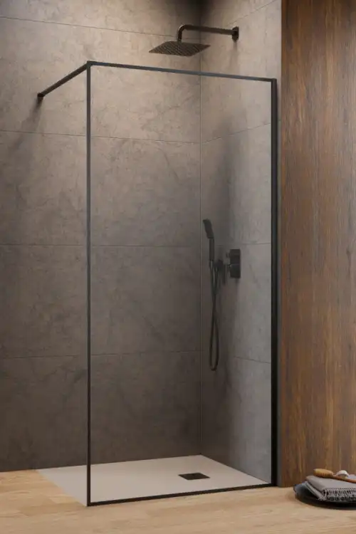 Radaway MODO F II walk-in gunmetal