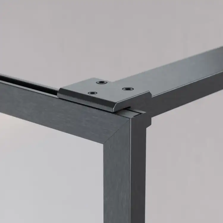 Radaway MODO F II walk-in gunmetal