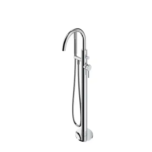 Omnires Y bateria wannowa wolnostojąca niska chrom Y1233-SCR