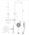 Omnires Y system prysznicowy termostatyczny natynkowy chrom Y1244X-6CR