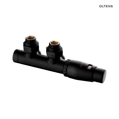 Oltens VARMARE VENTIL zestaw termostatyczny PRAWY czarny mat 55902300