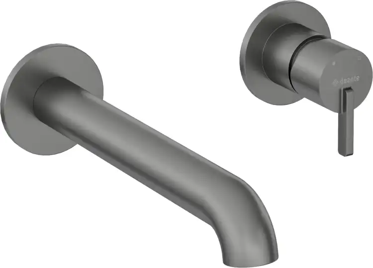 Deante SILIA bateria umywalkowa ścienna titanium BQS_D54L