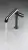 Deante SILIA bateria umywalkowa wysoka titanium BQS_D24K