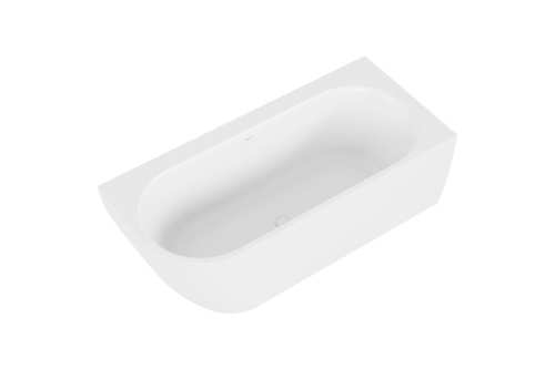 Excellent OCEANA 2.0 wanna wolnostojąca narożna prawa 165x75 biały połysk WAEX.OCE2.165NP.WH